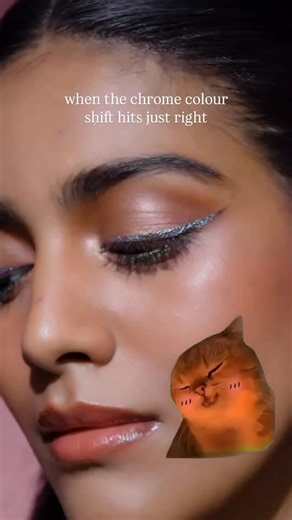 Stardust chrome eye pencils make us go yapapa 😮‍💨 (nykaa cosmetics, festive chrome, stardust chrome collection, new launch, makeup) | Nykaa Cosmetics