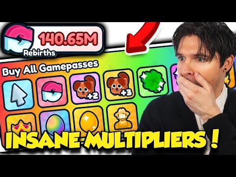 I Bought EVERY GAMEPASS And Got 100 MILLION REBIRTHS!!