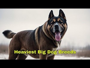 Heaviest Big Dog Breeds: Top 10 Giant Dogs You Won't Believe!