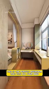 187K views · 3.6K reactions | This is the perfect bedroom that fits all your needs  #highlights #highlightseveryone #trivia #virals #everyone #satisfying #viralpost #fypシ #facts #fypシ゚viral #craft #foryoupageシ #art #roomdecor #roomdesign #house #RoomMakeover #roomdecor #roomtour #megetvfacts #studentlife #student #modernliving #modernhome #moderndesign | Movie For You | Facebook