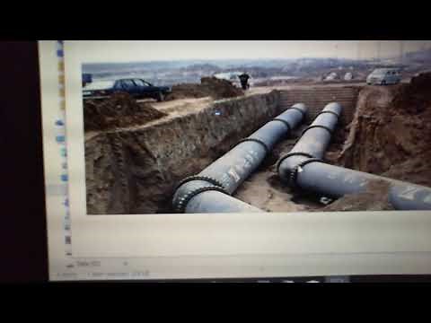 تنفيذ شبكات المياه water pipeline network execution الحلقة العاشرة أنابيب الدكتايل ductile iron pi