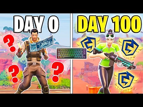 My 100 Day Keyboard and Mouse Progression + TIPS...(i made fncs finals)