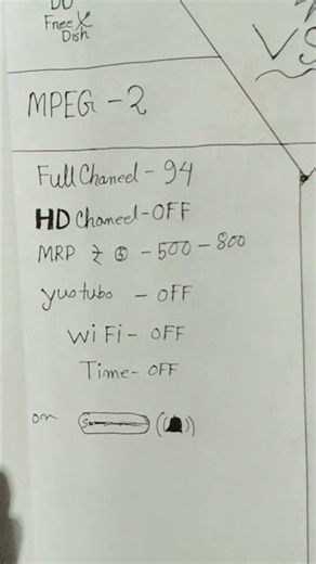 DD free dish mpeg 2 vs mpeg 4 #mp4 vs mpg2