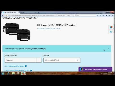 HP Laserjet Pro MFP M127 Printer Driver, Download