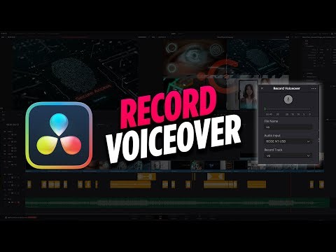 How to record a voiceover in Davinci Resolve 20 - quick guide