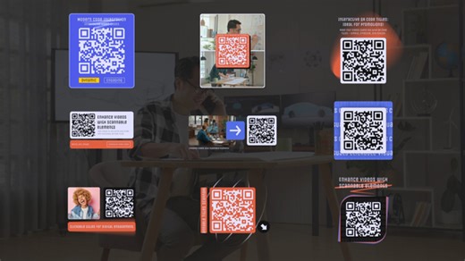 Interactive QR Code Design