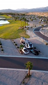 We had the absolute best time staying at Coachella Lakes RV Resort in Coachella, California! This place is stunning! It’s built with lush landscaping, five lakes, and all the upscale touches you’d hope for in a resort-style RV park. ￼ We especially loved the two resort-style pools (yes, TWO!) and soaking there was a daily highlight. ￼ And don’t even get me started on the sunsets. There’s nothing better than watching that glow across the water and it was one of our absolute favorite parts. It’s n
