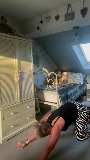 7.9K views · 64 reactions | More primal movement practice…it’s hard work on the legs and shoulders! #primalmovement #midlifewomen #earlymorningworkout | Get Over Yourself | Facebook