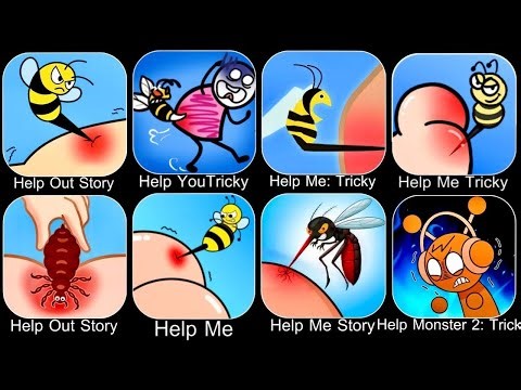 Help Me Tricky Puzzle,Help Me Tricky Story,Help Stickman Tricky puzzle VS Tricky Story,Help Me Brain