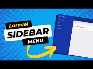 Building a Sidebar Menu in Laravel - Episode 3