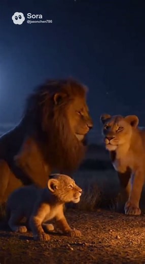 A Cub’s Cry: Animated vs. Real Reaction #africa #lion #wildlife 🎭 幼獅哭聲的「動畫」與「現實」反應 #lion #wildlife