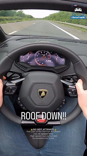 52K views · 4.9K reactions | @lamborghini Huracan Evo Spyder with roof down on the #autobahn #autotopnl #carswithoutlimits #carsofinstagram #luxurycars #cars #convertibles #supercar #supercars #supercardaily #lambolove #lambolife #lambolovers #v10 | AutoTopNL | Facebook