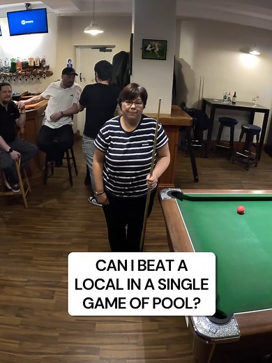 Competing in Pool at The London Inn