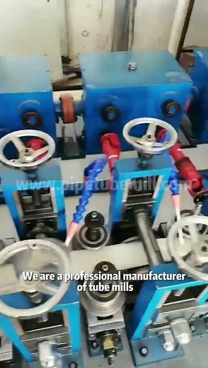 Tube Mill Commissioning Completed, Steel Pipe Making Machine Startup