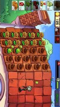 Plants Vs Zombies Roof Level 1
