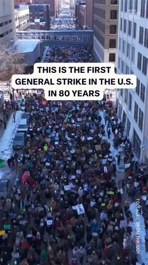 #Minneapolis making history and shutting it down against ICE ... | Mnar Adley