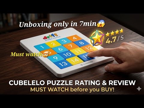 Drift Number Sliding Puzzle unboxing🤯🔥| Unboxing + honest review🔥! MUST WATCH😱