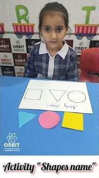 circle square basic shapes activity | preschool class activity | #shapesnameinenglish