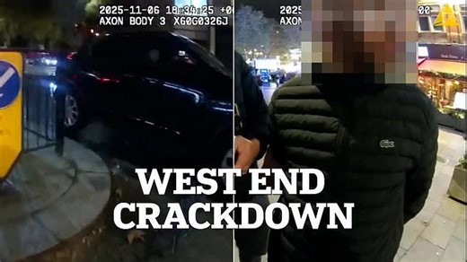 Police arrest more than 140 people in West End crackdown