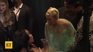 This video of Lady Gaga backstage at the Grammys with Jon Batiste and SZA will make your day! | Lady Gaga Daily