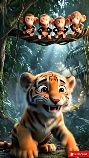tiger story cartoon #cartoon#tiger