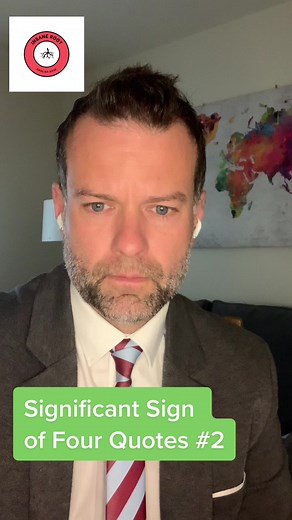 Significant Sign of Four Quotes 2. #gcse #gcseenglishlanguage #school #help #aqaenglishliterature #signoffour #sherlockholmes #gcses2022