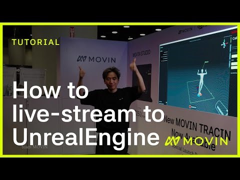 MOVIN Tutorial | Live-streaming to Unreal 5.6