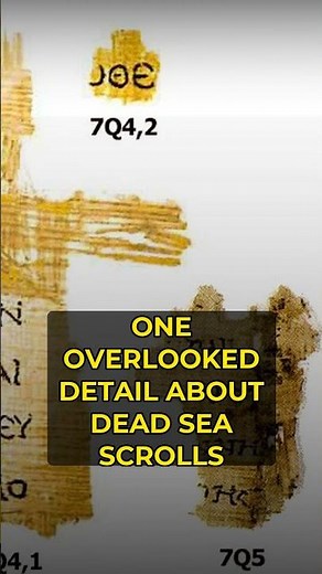 The real story of Dead Sea Scrolls