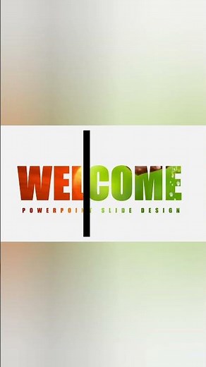 Motion Change Animated WELCOME Slide Design in Power Point। Motion Change Animated WELCOME Tutorial