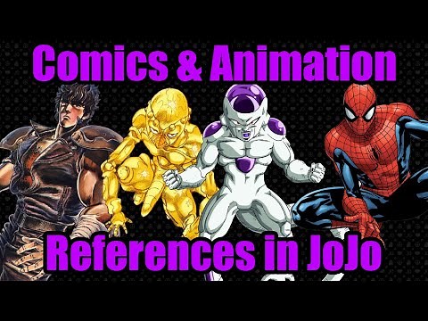 Comics & Animation References in JoJo