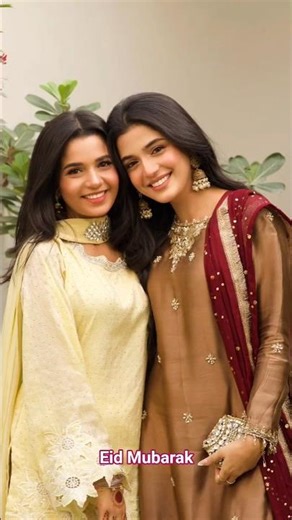 Emaan & Laiba's Eid Look | Meri Behna | Pakistani Dramas | #eid #eidmubarak