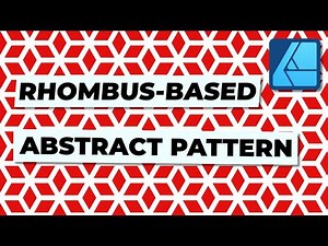 How to Create a Rhombus-based Abstract Pattern in Affinity Designer