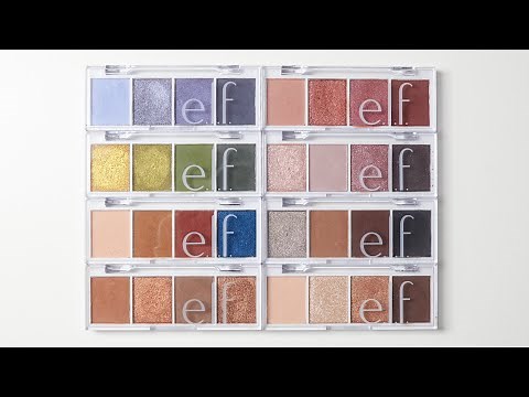 Elf Bite Size Eyeshadow Swatches