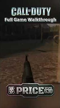 COD 1 Walkthrough - Part 7: Anti Tank Sniper