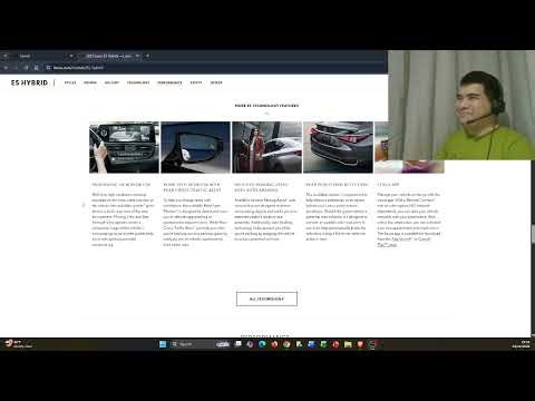 Lexus ES new intuitive parking assist with auto braking discussion