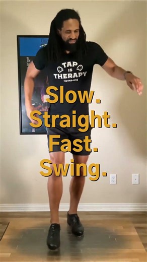 Slow. Straight. Fast. Swing. | Tap Dance Beats