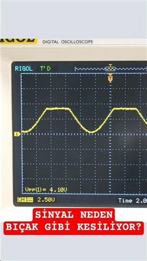 Sinyaliniz Neden Bıçak Gibi Kesiliyor? ✂️ (Op-Amp Hatası)