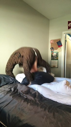 How I get into bed pt. 2! #GEICOLipSync #contortion #backbend