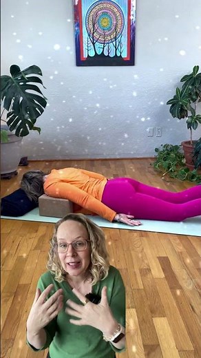 One Pose for Winter Solstice Reset #restorativeyoga #anatomy #wintersolstice