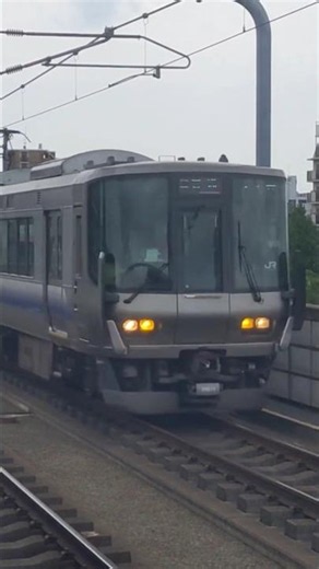 223系HE427編成入線#阪和線 #223系 #田辺