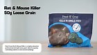 RAT MOUSE POISON BAIT MAX STRENGTH RODENT KILLER GRAINS KILLS IN A SINGLE FEED  | eBay UK