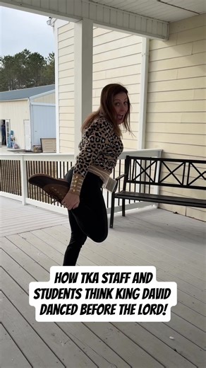 Dancing like King David before the Lord 💃🕺 The King’s Academy students and staff bringing the joy, freedom, and praise 👑🙌