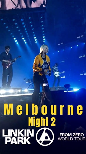 Melbourne Night 2 - Two Faced live | LINKIN PARK #linkinpark #shorts