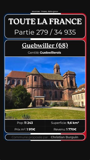 France : Guebwiller (68) | Partie 279 / 34 935 #shorts #france