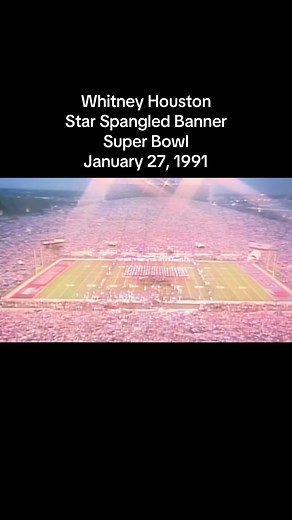 Whitney Houston's Iconic Super Bowl Anthem Performance