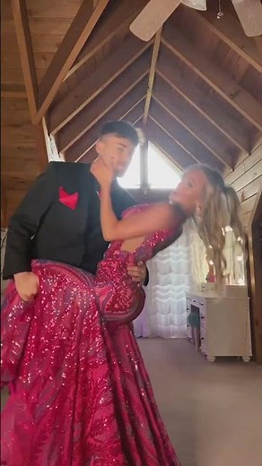 From Everyday to Extraordinary: Transforming into a Stunning Red Prom Dress in a Glance