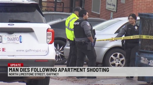 Man dies a day after shooting at Gaffney apartment