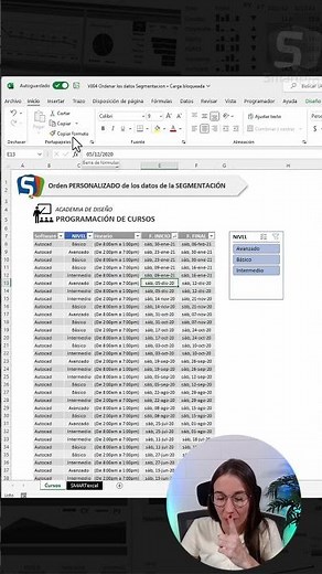 😱 CUSTOM Order in Data Segmentation in #excel #pivottable #microsoftambassador
