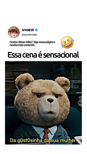 🎬 Filme : Ted . . . 📖 Sinopse: Quando criança, John desejou que seu ursinho Ted ganhasse vida e, surpreendentemente, foi atendido. Porém, agora que é adulto, ele precisa lidar com as consequências de seu pedido, já que Ted não vai parar de atormentar a sua vida. . . . seriados #filme #filmes #serie #series #seriesefilmes #filmeseseries #amoseries #trechosdeseries #trechosdefilmes | SrWalt3R
