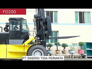 FD200-LTMG Heavy Duty forklift 20ton #forklift #diesel #dijual #FD200